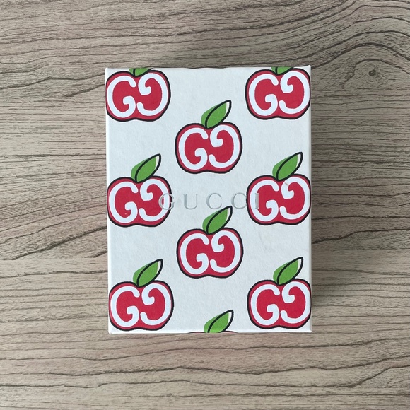 Authentic Gucci gift box and dust bag - apple print Chinese valentines packaging - Picture 5 of 8